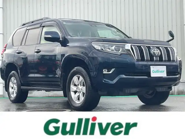 トヨタ ランドクルーザー プラド TX 富山県 2019(平31)年 5.1万km ブラッキッシュアゲハガラスフレーク ワンオーナー／/純正ナビ／/フルセグＴＶ／/Ｂｌｕｅｔｏｏｔｈ／/ＤＶＤ再生／/バックカメラ／/前後ドライブレコーダー／/コーナーセンサー／/シートヒーター／/革調シートカバー／/ＬＥＤオートライト／/ＬＥＤフォグライト/純正エンジンスターター