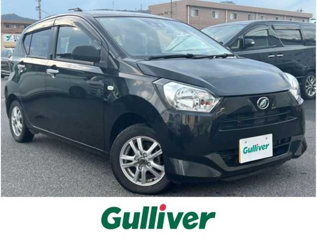 ダイハツ ミラ イース L SAⅢ 広島県 2021(令3)年 1.5万km ブラックマイカメタリック 純正オーディオ/（AM/FM/CD/AUX）/シートヒーター（D/N席）/ドライブレコーダー（前のみ）/アイドリングストップ/ドアバイザー/スマートアシストIII/・衝突被害軽減ブレーキ/・衝突警報機能（対車両・対歩行者）/・車線逸脱警報/・誤発進抑制機能/・先行車発進お知らせ機能/・コーナーセンサー（前方・後方）/・オートハイビーム/ノーマルタイヤ4本車載