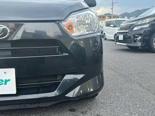 ダイハツ ミラ イース L SAⅢ 広島県 2021(令3)年 1.5万km ブラックマイカメタリック 純正オーディオ/（AM/FM/CD/AUX）/シートヒーター（D/N席）/ドライブレコーダー（前のみ）/アイドリングストップ/ドアバイザー/スマートアシストIII/・衝突被害軽減ブレーキ/・衝突警報機能（対車両・対歩行者）/・車線逸脱警報/・誤発進抑制機能/・先行車発進お知らせ機能/・コーナーセンサー（前方・後方）/・オートハイビーム/ノーマルタイヤ4本車載