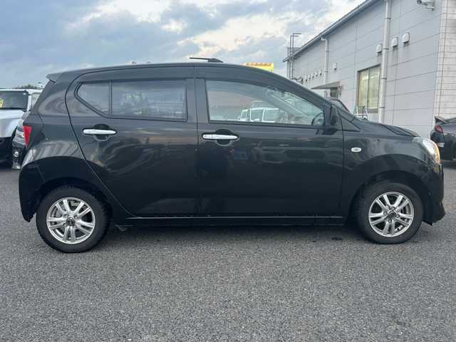 ダイハツ ミラ イース L SAⅢ 広島県 2021(令3)年 1.5万km ブラックマイカメタリック 純正オーディオ/（AM/FM/CD/AUX）/シートヒーター（D/N席）/ドライブレコーダー（前のみ）/アイドリングストップ/ドアバイザー/スマートアシストIII/・衝突被害軽減ブレーキ/・衝突警報機能（対車両・対歩行者）/・車線逸脱警報/・誤発進抑制機能/・先行車発進お知らせ機能/・コーナーセンサー（前方・後方）/・オートハイビーム/ノーマルタイヤ4本車載