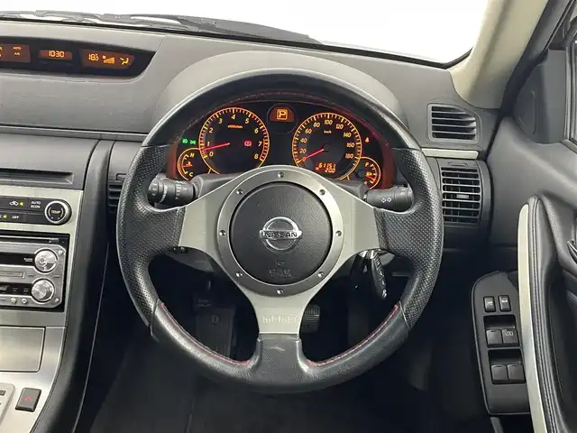 日産 ステージア 250 RX FOUR 埼玉県 2005(平17)年 6.2万km スーパーブラック ツインルーフ/CDオーディオ/・AM/FM/MOMOステアリング/フロアマット/電動格納ミラー/スノーモード/４WD/HIDオートライト/社外アルミホイール/スマートキー/スペアキー