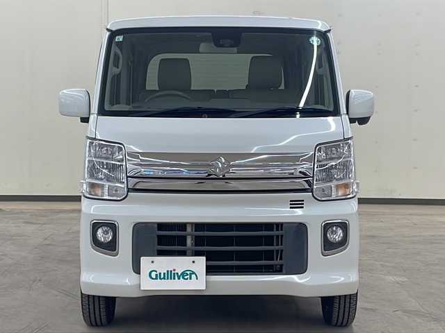 スズキ エブリィ ワゴン PZターボ 道央・札幌 2015(平27)年 14.2万km パールホワイト /4WD//社外ナビ：GCX514/（CD、DVD、BT、AUX、ラジオ、ワンセグ）//衝突被害軽減システム//横滑り防止装置//オートライト//フォグライト//オートエアコン//片側パワースライドドア//電動格納ミラー//ETC