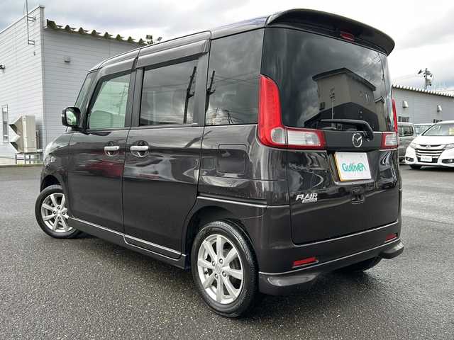 マツダ フレアワゴン XSリミテッド 富山県 2015(平27)年 4.3万km アーバンブラウン ワンオーナー/社外メモリナビ/バックカメラ/社外AWスタッドレスタイヤ積み込み/４WD/ETC/前後ドライブレコーダー/スペアキー