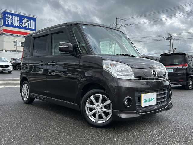 マツダ フレアワゴン XSリミテッド 富山県 2015(平27)年 4.3万km アーバンブラウン ワンオーナー/社外メモリナビ/バックカメラ/社外AWスタッドレスタイヤ積み込み/４WD/ETC/前後ドライブレコーダー/スペアキー