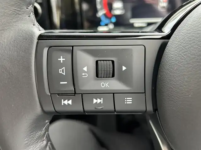 日産 オーラ G レザーエディション 神奈川県 2024(令6)年 0.5万km グレー NissanConnectナビ・フルセグ・USB・Bluetooth・AppleCarPlay/BOSEパーソナルプラスサウンドシステム/ビルトインETC2.0/USB電源ソケット（タイプC（フロント、リア）、タイプA（フロント））/ワイヤレス充電/プロパイロット（ナビリンク機能付）/プロパイロット緊急停止支援システム（SOSコール機能付）/インテリジェントエマージェンシーブレーキ/踏み間違い衝突防止アシスト/標識検知機能/前方衝突予測警報/車線逸脱警報/ふらつき警報/車線逸脱防止支援システム/フロント＆バックソナー/エマージェンシーストップシグナル/後側方衝突防止支援システム/後側方車両検知警報/後退時車両検知警報/車両接近追放装置/革巻きステアリング/ステアリングスイッチ/本革シート/運転席パワーシート/純正ドライブレコーダー/インテリジェントルームミラー/オートブレーキホールド/LEDヘッドライト/LEDフォグランプ/純正17インチアルミ/純正フロアマット/保証書/取扱説明書/インテリジェントキー×2