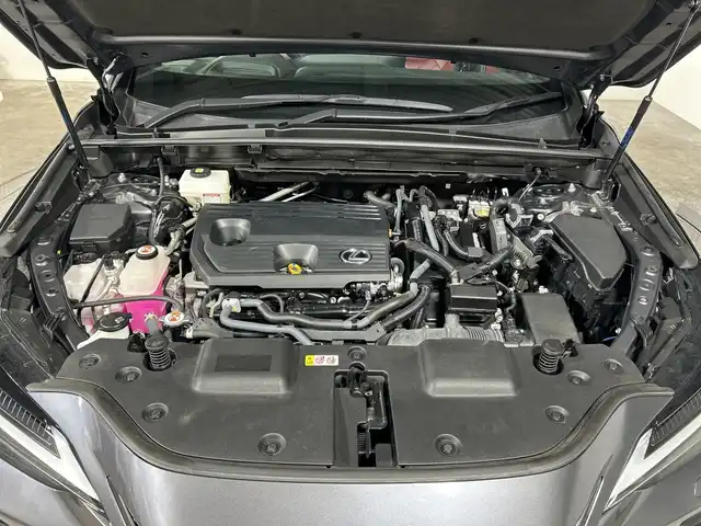 レクサス ＮＸ 350h バージョンL 神奈川県 2022(令4)年 2.2万km シルバーメタリック 純正14型ディスプレイオーディオプラス/車載ナビ/フルセグ　USB Androidauto　Applecarplay　/パノラミックビューモニター/ムーンルーフ/ルーフレール/セーフティシステムプラス/プリクラッシュセーフティ/レーントレーシングアシスト/ロードサインアシスト/ドライバー異常時対応システム/プロアクティブドライビングアシスト/アダブティブハイビームシステム/レーンディパーチャーアラート/レーダークルーズコントロール/発進遅れ告知機能/ブラインドスポットモニター/パーキングサポートブレーキ/前後ソナー/革シート/前席後席シートヒーター/前席ベンチレーション/パワーシート/前席/後席シートヒーター/運転席ポジションメモリー/パワーバックドア/ヘッドアップディスプレイ/革巻きステアリング/パドルシフト/ステアリングヒーター/後席電動格納機能/AC100V/ETC2.0/プッシュスタート/スマートキー/3眼LEDヘッドライト/LEDコーナリングランプ/ヘッドランプクリーナー/LEDフォグランプ/純正20インチアルミホイール