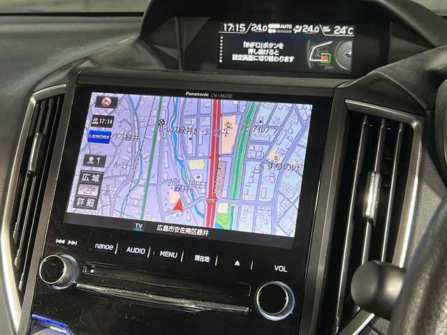スバル インプレッサ Ｇ４ 2．0i－S アイサイト 広島県 2017(平29)年 6.1万km ダークブルーパール 純正8インチナビ/CD/DVD/DTV/Bluetooth/バックカメラ/レーダークルーズコントロール/LEDオートライト/ステアリングスイッチ/パドルシフト/パワーシート/コーナーセンサー /アイドリングストップ/BSM/スマートキー/プッシュスタート /純正フロアマット/純正18インチアルミホイール
