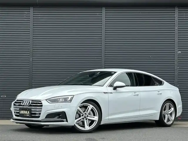 アウディ Ａ５ SB2．0TFSI Q スポーツ 茨城県 2018(平30)年 5.8万km グレイシアホワイトメタリック ワンオ-ナ- /マトリクスLED /アシスタンスパッケージ /ACC/レーンアシスト /サイドアシスト /バックカメラ /パーキングエイド /バーチャルコックピット /半革 /シートヒーター /パワーシート /純正ナビ /TV /CarPlay /BT /USB /純正19inAW /ETC/禁煙車