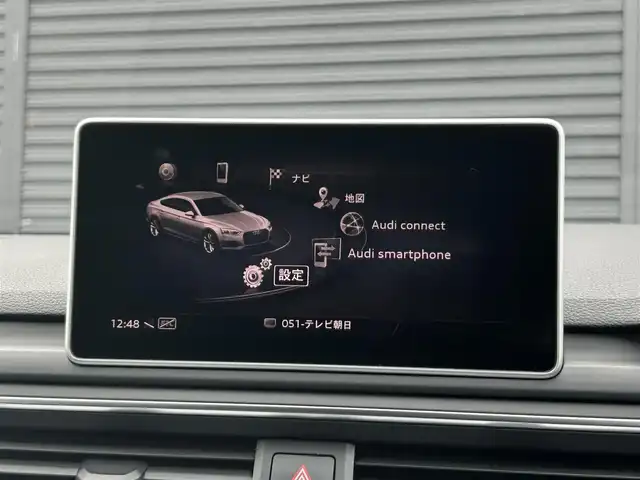 アウディ Ａ５ SB2．0TFSI Q スポーツ 茨城県 2018(平30)年 5.8万km グレイシアホワイトメタリック ワンオ-ナ- /マトリクスLED /アシスタンスパッケージ /ACC/レーンアシスト /サイドアシスト /バックカメラ /パーキングエイド /バーチャルコックピット /半革 /シートヒーター /パワーシート /純正ナビ /TV /CarPlay /BT /USB /純正19inAW /ETC/禁煙車