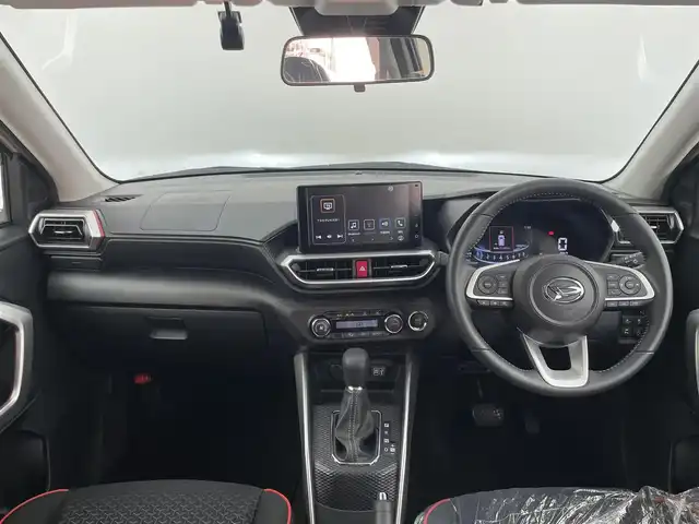 ダイハツ ロッキー G 大分県 2020(令2)年 4.8万km ナチュラルベージュマイカM 純正ディスプレィオーディオ/BT/フルセグ/applecarplay/androidauto/ETC/全方位カメラ/前方ドラレコ/シートヒーター（D/N）/衝突軽減ブレーキ/レーンキープアシスト/オートライト/道路標識認識機能/先行発進お知らせ/コーナーセンサー/純正アルミホイール