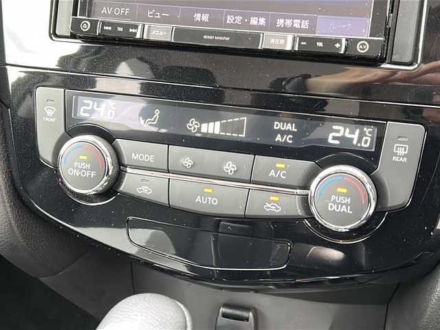 日産 エクストレイル 20Xi 広島県 2018(平30)年 4.3万km ダイヤモンドブラック 禁煙車/4WD/エマージェンシーブレーキ/車線逸脱警報/ハイビームアシスト/プロパイロット/BSW/コーナーセンサー/社外ナビ（AVIC-RZ802）/・フルセグ/CD/DVD/SD//アラウンドビューモニター/インテリジェントルームミラー/パワーバックドア/革巻きステアリング/オートライト/カプロンシート/電動パーキングブレーキ/オートホールド/LEDヘッドライト/フォグランプ/スマートキー/プッシュスタート/スペアキー/ETC/前後ドライブレコーダー/レーダー探知機/ドアバイザー/フロアマット/アルミ付きスタッドレスタイヤ車載/純正18インチアルミホール/Wエアバック