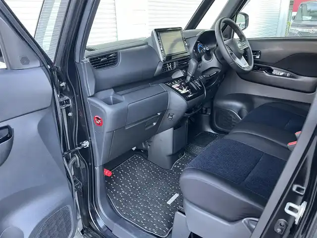日産 ルークス HWS Gターボ プロパイロットED 高知県 2020(令2)年 4.6万km ブラック 純正ナビ/　Bluetooth/フルセグ/　CD/DVD/AM/FM/ETC2.0/ドライブレコーダー/プロパイロット/プッシュスタート/スマートキー/スペアキー/IC付きターボ/全方位カメラ/LEDヘッドライト/純正15インチアルミホイール/純正フロアマット/衝突被害軽減システム/ベンチシート/本革巻きステアリング/オートライト/盗難防止装置/記録簿/保証書/取扱説明書
