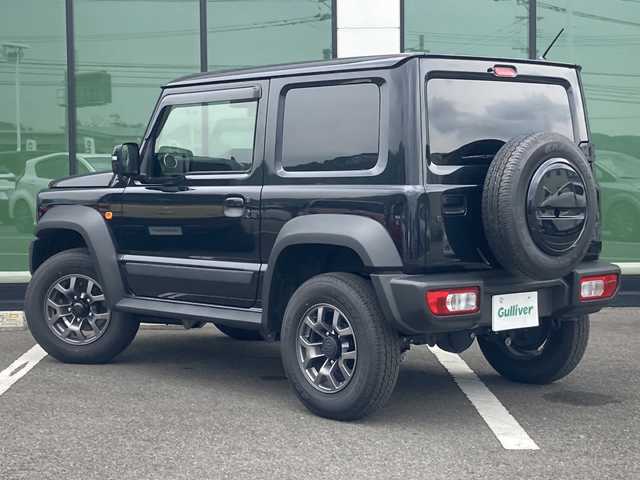 スズキ ジムニー シエラ JC 福岡県 2023(令5)年 1.4万km ブルーイッシュブラックパール3 ワンオーナー/クルーズコントロール/衝突被害軽減ブレーキ/アイドリングストップ/プッシュスタート/スマートキー×２/シートヒーター/LEDヘッドライト/オートライト/フロアマット/純正ドアバイザー/純正アルミホイール