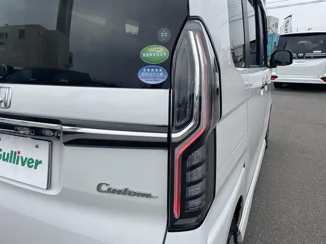 ホンダ Ｎ ＢＯＸ カスタム L 山形県 2021(令3)年 4.2万km プラチナホワイトパール 4WD/ホンダセンシング/両側パワースライドドア/メモリナビ/　【CD DVD SD USB BT】/フルセグTV/バックカメラ/前後ドライブレコーダー/ステアリングスイッチ/レーダークルーズコントロール/シートヒーター/ミラーヒーター/アイドリングストップ/横滑り防止装置/LEDライト/フォグランプ/ウィンカーミラー/純正フロアマット/ドアバイザー