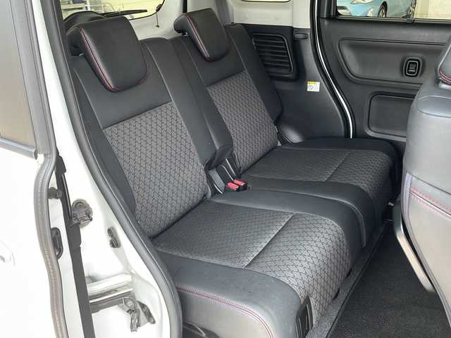 スズキ スペーシア カスタム HYBRID XS ターボ 愛知県 2018(平30)年 4.7万km ピュアホワイトパール/ブラック2トーン 衝突軽減システム/純正ディズプレイオーディオ　ナビあり/全方位カメラ/両側パワースライドドア/クルーズコントロール/シートヒーター/ヘッドアップディスプレイ/フルセグ/Bluetooth/バックカメラ/コーナーセンサー/LEDヘッドライト/パドルシフト/オートマチックハイビーム/ETC/ステアリングスイッチ/スマートキー/プッシュスタート