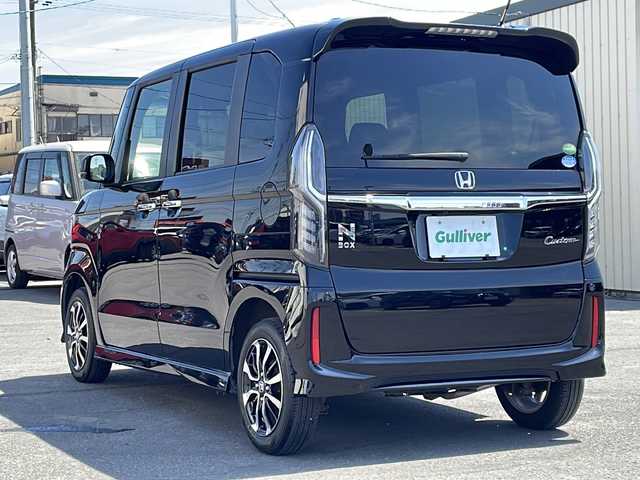 ホンダ Ｎ ＢＯＸ カスタム G L ホンダセンシング 道北・旭川 2019(平31)年 2万km クリスタルブラックパール ・4WD/・禁煙/・両側パワースライドドア/・純正ナビ　BT/TV/CD/DVD////Hondasensing///・衝突軽減ブレーキ/・ACC/・LKAS/・路外逸脱抑制機能/・誤発進抑制機能/・先行発進お知らせ機能/・標識認識機能/・LEDヘッドライト/・オートライト/・シートヒーター/・フォグ/・バックカメラ/・社外AW冬タイヤ積み込み/・エンジンスターター/・ETC