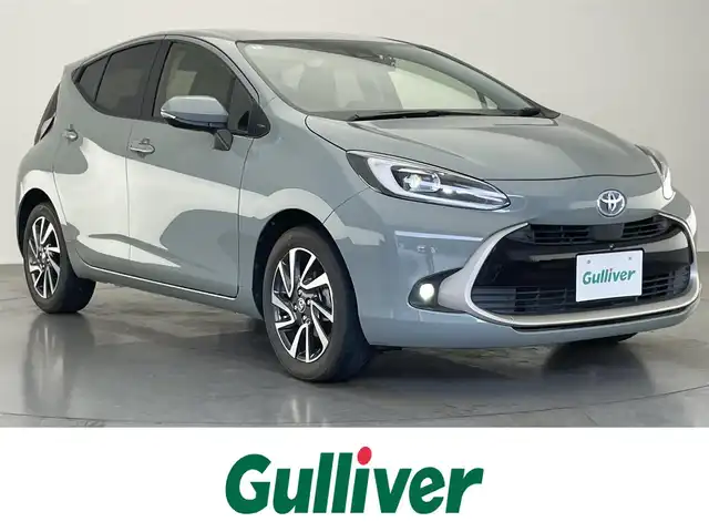 トヨタ アクア Z 愛知県 2022(令4)年 2万km アーバンカーキ 純１０．５型ＤＡ　Ｂｌｕｅｔｏｏｔｈ　パノラミックビューモニター　トヨタセーフティセンス　追従クルコン　レーンキープ　衝突軽減　ＥＴＣ　ドラレコ　ＢＳＭ　シートヒーター　ＬＥＤオートライト　禁煙車