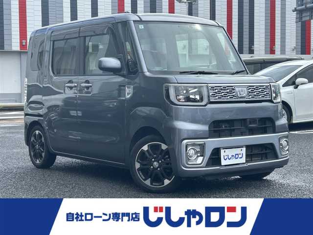 ダイハツ ウェイク G SA 宮崎県 2015(平27)年 8.8万km タングステングレーM /ナビ(NSZP-W65DE)//TV/CD/DVD/Bluetooth//両側パワースライドドア//ETC//バックカメラ//純正フロアマット//純正アルミホイール//ドアバイザー//オートライト//フォグライト