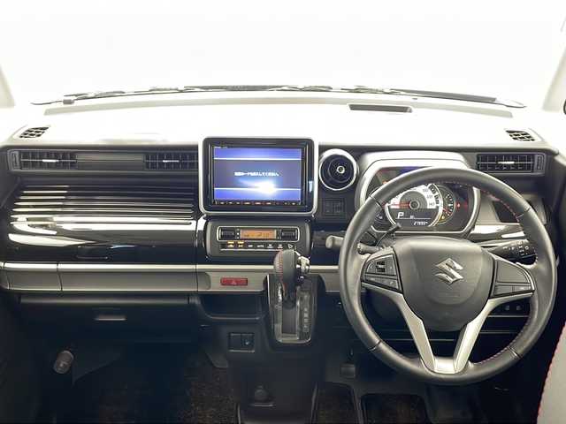 スズキ スペーシア カスタム HYBRID XS 千葉県 2018(平30)年 5.1万km ブルーイッシュブラックパール3 純正ナビ/Bluetooth CD DVD フルセグ/ヘッドアップディスプレイ/全方位カメラ/ドライブレコーダー/シートヒーター/両側パワースライドドア/純正アルミホイール/純正フロアマット/リアサンシェード/スズキセーフティーサポート/衝突軽減ブレーキ/レーンキープアシスト/クルーズコントロール/コーナーセンサー/アイドリングストップ/LEDヘッドライト/ステアリングスイッチ/プッシュスタート/スマートキー/ウィンカーミラー/ベンチシート
