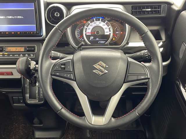 スズキ スペーシア カスタム HYBRID XS 千葉県 2018(平30)年 5.1万km ブルーイッシュブラックパール3 純正ナビ/Bluetooth CD DVD フルセグ/ヘッドアップディスプレイ/全方位カメラ/ドライブレコーダー/シートヒーター/両側パワースライドドア/純正アルミホイール/純正フロアマット/リアサンシェード/スズキセーフティーサポート/衝突軽減ブレーキ/レーンキープアシスト/クルーズコントロール/コーナーセンサー/アイドリングストップ/LEDヘッドライト/ステアリングスイッチ/プッシュスタート/スマートキー/ウィンカーミラー/ベンチシート