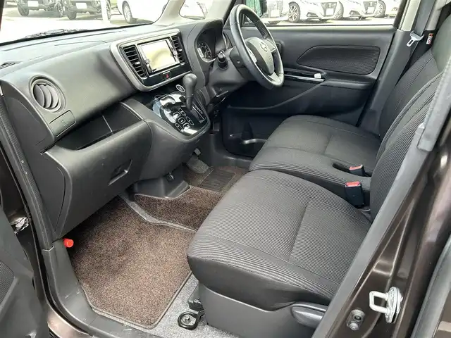 日産 デイズ ルークス ハイウェイスターX 島根県 2019(令1)年 4.3万km アッシュブラウンM 登録時走行距離42725km/純正ナビ/Bluetooth/フルセグTV/CD/DVD/FM/AM/片側パワースライドドア/全方位カメラ/バックカメラ/前方ドラレコ/ETC/レーンキープアシスト/衝突被害軽減ブレーキ/横滑り防止装置/コーナーセンサー/後席サーキュレーター/スマートキー/プッシュスタート/スペアキー×１/純正14インチAW/アイドリングストップ/オートライト/純正フロアマット/シートバックテーブル/ロールサンシェード