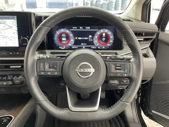 日産 オーラ G レザーエディション 滋賀県 2023(令5)年 1.4万km 茶 禁煙車/純正9インチナビ/アラウンドビューモニター/プロパイロット/クリアランスソナー/前方ドライブレコーダー/ビルトインETC/置くだけ充電/BOSEサウンド/合皮シート/前席シートヒーター/デジタルインナーミラー/電子パーキングブレーキ/オートライト/LEDヘッドライト