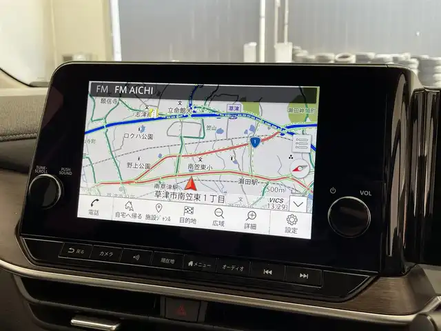 日産 オーラ G レザーエディション 滋賀県 2023(令5)年 1.4万km 茶 禁煙車/純正9インチナビ/アラウンドビューモニター/プロパイロット/クリアランスソナー/前方ドライブレコーダー/ビルトインETC/置くだけ充電/BOSEサウンド/合皮シート/前席シートヒーター/デジタルインナーミラー/電子パーキングブレーキ/オートライト/LEDヘッドライト