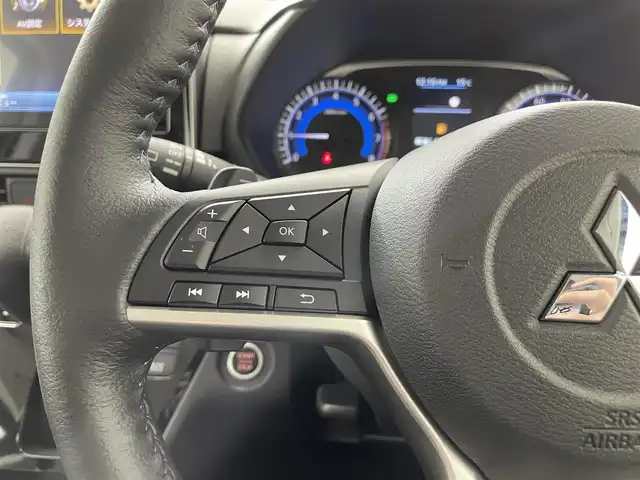 三菱 デリカミニ T プレミアム 滋賀県 2025(令7)年 0.1千km 緑Ⅱ 純正9インチディスプレイオーディオ/【Bluetooth/Apple CarPlay/Android Auto】/両側パワースライドドア/全方位カメラ/ハーフレザーシート/MI-PILOT/クリアランスソナー/LEDヘッドライト/オートマチックハイビーム/レーンキープアシスト/衝突軽減ブレーキ/ヒルディセントコントロール/D/Nシートヒーター/ステアリングヒーター/デジタルインナーミラー/ルーフレール/電動パーキングブレーキ/オートブレーキホールド/プッシュスタート/スマートキー/ステアリングリモコン