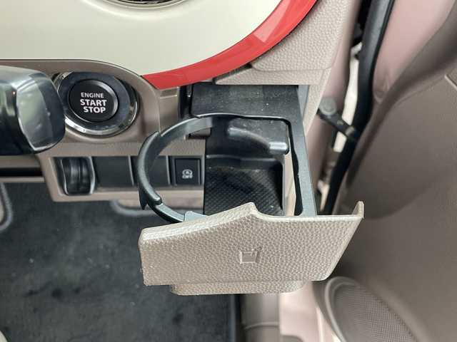 スズキ ラパン ショコラ X 群馬県 2014(平26)年 9.1万km シャンパンピンクPM ナビ　ＣＤ／ＤＶＤ再生　ＡＵＸ　ドラレコ　ＥＴＣ　キセノンヘッドライト　オートライト　オートエアコン　ＵＳＢ入力端子　プッシュスタートボタン　スマートキー　革巻きステアリング　革巻きシフト　禁煙車