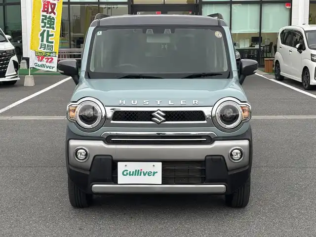 スズキ ハスラー Jスタイル 奈良県 2022(令4)年 4.5万km オフブルーメタリック/ガンメタリック2トーンルーフ デュアルカメラブレーキサポート　/社外ナビ　[CN-E330D]/地デジ　/車線逸脱警報　/クリアランスソナー　/ルーフレール　/社外ＥＴＣ　/前席シートヒーター　/ＬＥＤヘッドライト　/プッシュスタート　/純正１５インチＡＷ