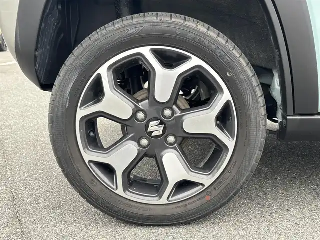 スズキ ハスラー Jスタイル 奈良県 2022(令4)年 4.5万km オフブルーメタリック/ガンメタリック2トーンルーフ デュアルカメラブレーキサポート　/社外ナビ　[CN-E330D]/地デジ　/車線逸脱警報　/クリアランスソナー　/ルーフレール　/社外ＥＴＣ　/前席シートヒーター　/ＬＥＤヘッドライト　/プッシュスタート　/純正１５インチＡＷ