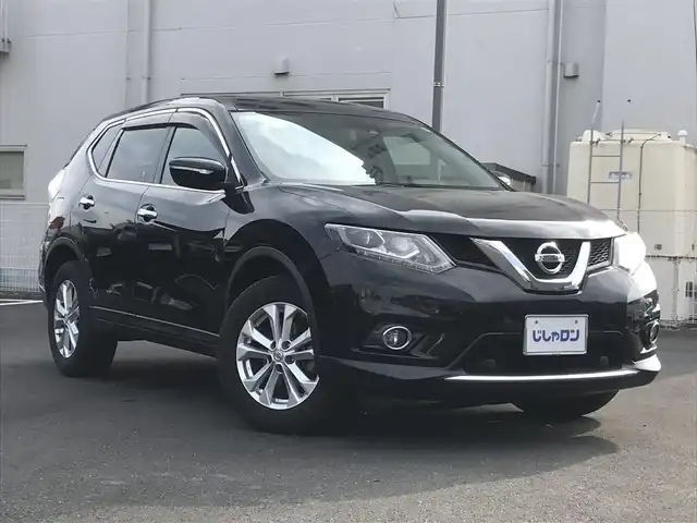 日産 エクストレイル 20X エマージェンシーブレーキ 栃木県 2015(平27)年 9.3万km ダイヤモンドブラック (株)IDOMが運営する【じしゃロン小山店】の自社ローン対象車両になります。こちらは現金ご利用時の価格です。/自社ローンご希望の方は別途その旨お申付け下さい。//禁煙車/純正フルセグナビ/（CD/DVD/AM/FMラジオ）/(Bluetooth)/スマートキー/プッシュスタート/バックカメラ/ＥＴＣ/エマージェンシーブレーキ/車線逸脱警報/シートヒーター/コーナーセンサー/ドライブレコーダー/アイドリングストップ/ステアリングリモコン/電動格納ドアミラー/パワーウインドウ/オートライト/防眩ミラー