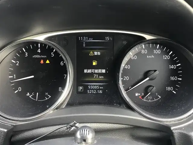 日産 エクストレイル 20X エマージェンシーブレーキ 栃木県 2015(平27)年 9.3万km ダイヤモンドブラック (株)IDOMが運営する【じしゃロン小山店】の自社ローン対象車両になります。こちらは現金ご利用時の価格です。/自社ローンご希望の方は別途その旨お申付け下さい。//禁煙車/純正フルセグナビ/（CD/DVD/AM/FMラジオ）/(Bluetooth)/スマートキー/プッシュスタート/バックカメラ/ＥＴＣ/エマージェンシーブレーキ/車線逸脱警報/シートヒーター/コーナーセンサー/ドライブレコーダー/アイドリングストップ/ステアリングリモコン/電動格納ドアミラー/パワーウインドウ/オートライト/防眩ミラー