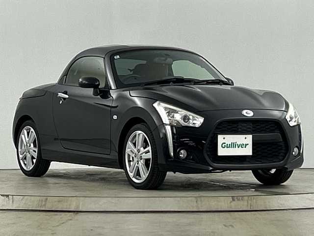 ダイハツ コペン ローブ 愛知県 2014(平26)年 5.5万km ブラックマイカメタリック 禁煙車/7V型ワイドナビ/（Bluetooth/CD/フルセグTV/SD/iPod）/バックカメラ/ETC/ハーフレザーシート/シートヒーター/オープンルーフ/ステアリングリモコン/MTモード付/純正フロアマット/横滑り防止装置/LEDヘッドライト/フォグランプ/アイドリングストップ/プッシュスタート