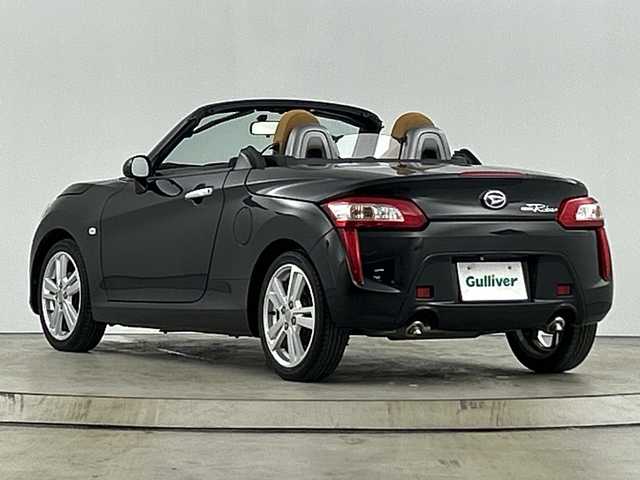 ダイハツ コペン ローブ 愛知県 2014(平26)年 5.5万km ブラックマイカメタリック 禁煙車/7V型ワイドナビ/（Bluetooth/CD/フルセグTV/SD/iPod）/バックカメラ/ETC/ハーフレザーシート/シートヒーター/オープンルーフ/ステアリングリモコン/MTモード付/純正フロアマット/横滑り防止装置/LEDヘッドライト/フォグランプ/アイドリングストップ/プッシュスタート