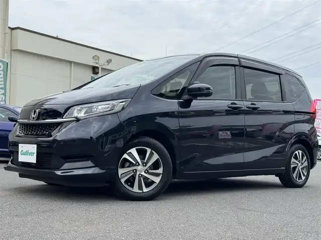 ホンダ フリード G ホンダセンシング 千葉県 2019(令1)年 5.2万km ミッドナイトブルービームM ワンオーナー車/禁煙車/ホンダセンシング/レーダークルーズコントロール/レーンキープアシスト/リアコーナーセンサー/社外SDナビ/フルセグTV/Bluetooth/バックカメラ/両側電動スライドドア/ドライブレコーダー/LEDライト/ETC/スマートキー