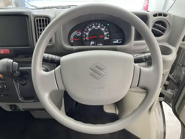 スズキ エブリイ ジョイン ターボ 滋賀県 2025(令7)年 0.6万km モスグレーメタリック 禁煙車/４WD/ターボ/両側パワースライドドア/オートエアコン/LEDヘッドライト/スマートキー