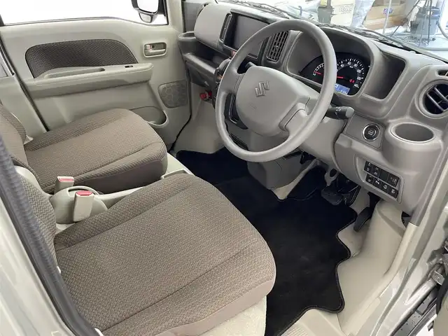 スズキ エブリイ ジョイン ターボ 滋賀県 2025(令7)年 0.6万km モスグレーメタリック 禁煙車/４WD/ターボ/両側パワースライドドア/オートエアコン/LEDヘッドライト/スマートキー