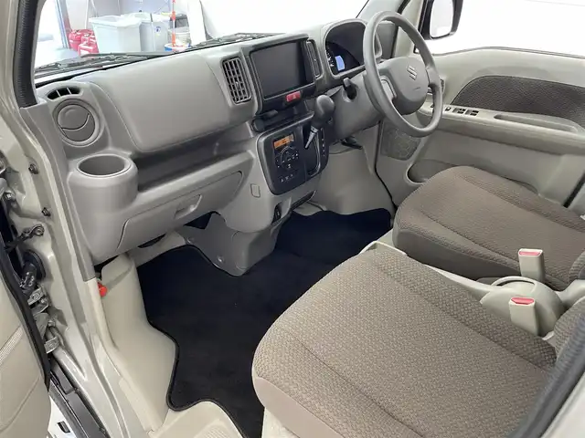 スズキ エブリイ ジョイン ターボ 滋賀県 2025(令7)年 0.6万km モスグレーメタリック 禁煙車/４WD/ターボ/両側パワースライドドア/オートエアコン/LEDヘッドライト/スマートキー