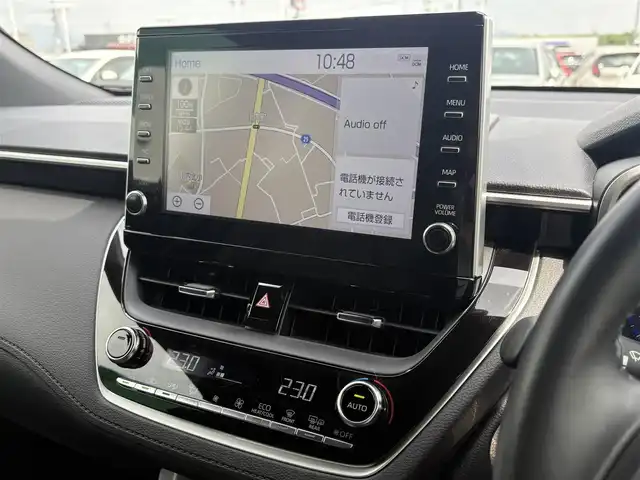 トヨタ カローラ クロス Z 徳島県 2023(令5)年 2.2万km アティチュードブラックマイカ 純正ナビ/(AM.FM.BT.Miracast.CarPlay.Android Auto)/電動リアゲート/トヨタセーフティセンス/全周囲カメラ/電動パーキング/オートホールド/ハーフレザーシート/前席シートヒーター/ＥＴＣ２．０/ＬＥＤヘッドライト/パワーシート/純正フロアマット