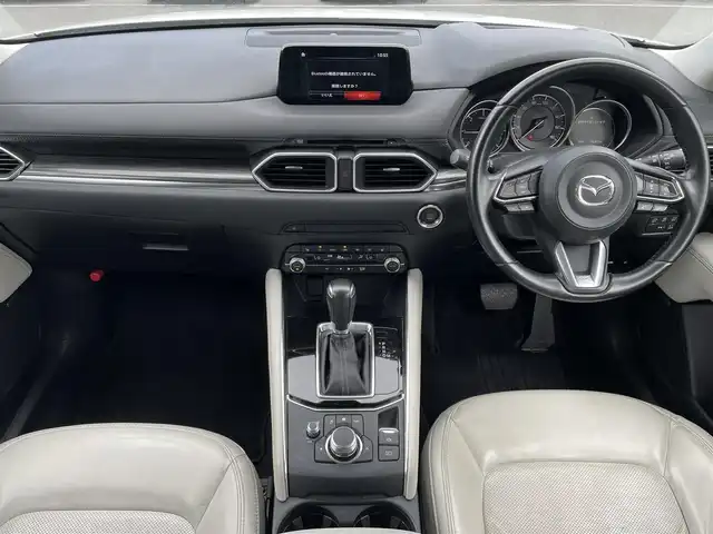 マツダ ＣＸ－５ XD Lパッケージ 愛媛県 2019(令1)年 2万km スノーフレイクホワイトパールマイカ 純正フルエアロ/純正ナビマツダコネクト/・TV/・Bluetooth/・CD/DVD/・FM/AM/・USB/スペアキー/前ドライブレコーダー/バック・フロント・全方位カメラ/前後コーナーセンサー/レーダークルーズコントロール/前席パワーシート/シートヒーター/パワーバックドア/LEDオートライト/革巻きステアリング/ステアリングスイッチ/ハンドルヒーター/フロアマット/BOSEサウンドシステム