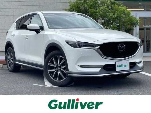 マツダ ＣＸ－５ XD Lパッケージ 愛媛県 2019(令1)年 2万km スノーフレイクホワイトパールマイカ 純正フルエアロ/純正ナビマツダコネクト/・TV/・Bluetooth/・CD/DVD/・FM/AM/・USB/スペアキー/前ドライブレコーダー/バック・フロント・全方位カメラ/前後コーナーセンサー/レーダークルーズコントロール/前席パワーシート/シートヒーター/パワーバックドア/LEDオートライト/革巻きステアリング/ステアリングスイッチ/ハンドルヒーター/フロアマット/BOSEサウンドシステム