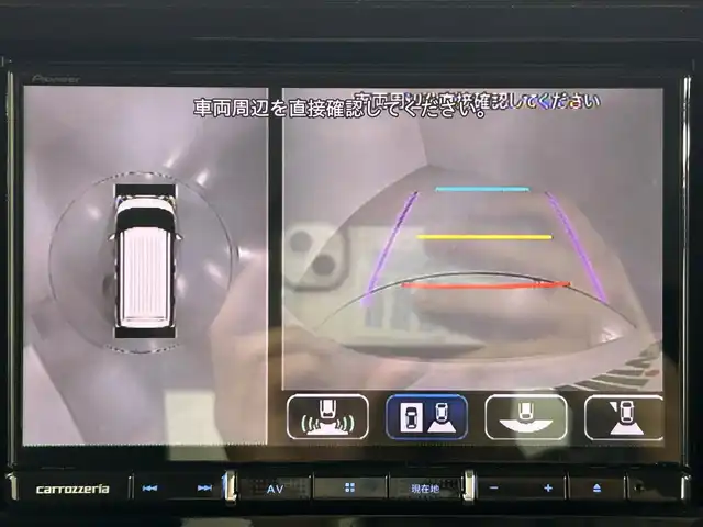 スズキ スペーシア カスタム HYBRID XS 佐賀県 2022(令4)年 1.6万km ピュアホワイトP 純正８インチナビ/ＡＭ/ＦＭ/CD/DVD/Bluetooth/フルセグTV/全方位カメラ/クルーズコントロール(追従あり)/衝突被害軽減システム/レーンアシスト/ハーフレザーシート/シートヒーター/ETC/LEDヘッドライト/フォグランプ/オートエアコン/リアサーキュレーター/盗難防止装置/横滑り防止装置/車線逸脱警報/オートライト/スマートキー/プッシュスタート/フロアマット/純正15インチアルミホイール/ステアリングスイッチ/電動格納ミラー/コーナーセンサー
