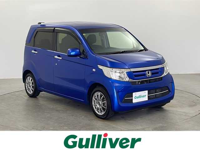 ホンダ Ｎ ＷＧＮ G Lパッケージ 栃木県 2016(平28)年 4.1万km 青 ワンオーナー/純正ナビ/フルセグ/CD/DVD/Bluetooth/バックカメラ/ビルトインETC/横滑り防止装置/ステアリングスイッチ/純正マット/純正キャップ＋ノーマルタイヤ車載/スペアキー1本/保証書/取扱説明書