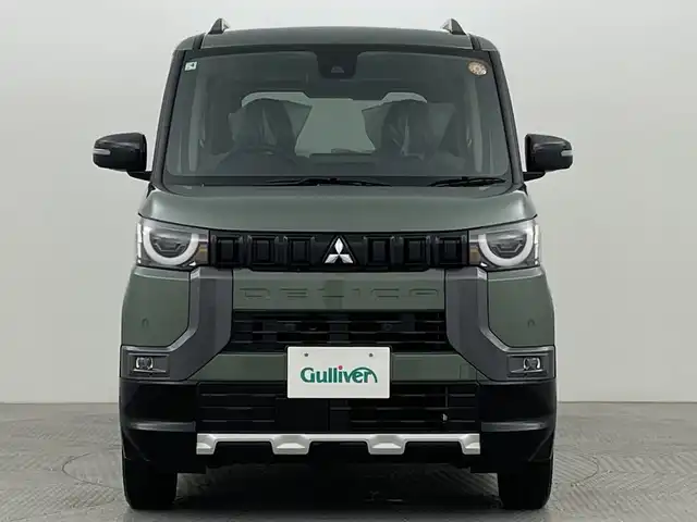 三菱 デリカミニ T プレミアム 新潟県 2025(令7)年 0.1万km未満 アメジストブラック 4WD/登録未使用車/衝突被害軽減システム/ダウンヒルアシストコントロール/デジタルインナーミラー/純正9インチディスプレイオーディオ/（BT/HDMI/AppleCayPlay/AndroidAuto/AM/FM）/全周囲カメラ/両側パワースライドドア/ハンズフリーオートスライドドア/レーダークルーズコントロール/LEDオートライト/ハーフレザーシート/シートヒーター/純正15インチアルミホイール/ルーフレール/ステアリングヒーター/ステアリングスイッチ/アイドリングストップ/スマートキー