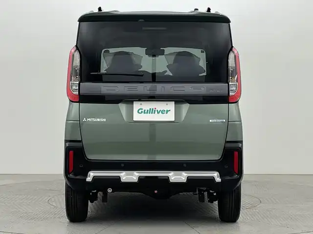 三菱 デリカミニ T プレミアム 新潟県 2025(令7)年 0.1万km未満 アメジストブラック 4WD/登録未使用車/衝突被害軽減システム/ダウンヒルアシストコントロール/デジタルインナーミラー/純正9インチディスプレイオーディオ/（BT/HDMI/AppleCayPlay/AndroidAuto/AM/FM）/全周囲カメラ/両側パワースライドドア/ハンズフリーオートスライドドア/レーダークルーズコントロール/LEDオートライト/ハーフレザーシート/シートヒーター/純正15インチアルミホイール/ルーフレール/ステアリングヒーター/ステアリングスイッチ/アイドリングストップ/スマートキー