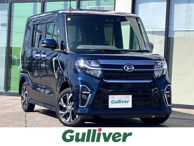 ダイハツ タント カスタム X セレクション 道南・函館 2020(令2)年 2.8万km レーザーブルークリスタルシャイン ・ワンオーナー/・衝突被害軽減ブレーキ/・純正メモリナビ/・フルセグTV/・バックカメラ/・ドライブレコーダー/・純正エンジンスターター/・両側パワースライドドア/・ハーフレザーシート/・前席シートヒーター/・純正LEDヘッドライト/・スマートキー/・エンジンプッシュスタート