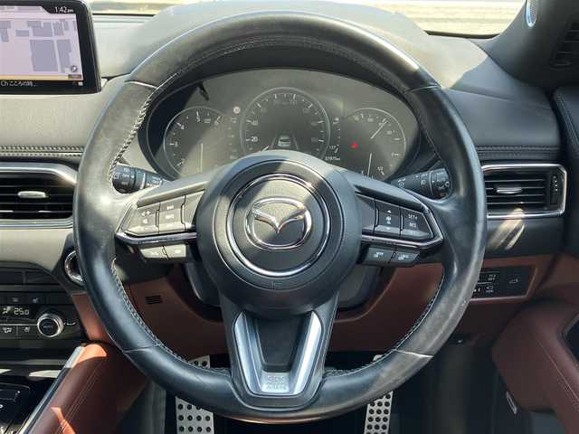 マツダ ＣＸ－８ XD エクスクルーシブモード 宮城県 2021(令3)年 3.8万km プラチナクォーツメタリック BOSEサウンド/ハンズフリーパワーバックドア/ターボ/ルーフレール/♪i-ACTIVSENSE/ ・スマートシティブレーキサポート(SCBS)/ ・車線逸脱警報システム/ ・レーンキープアシストシステム(LAS)/ ・ブラインドスポットモニタリング(BSM)/ ・ハイビームコントロールシステム(HBC)/ ・マツダレーダークルーズコントロール(MRCC)/♪マツダコネクト10.25インチセンターディスプレイ/ ・フルセグ・USB/ ・Bluetoothオーディオ/♪360度ビューモニター/♪フリップダウンモニター(DVD再生機能付き）/♪ヘッドアップディスプレイ/♪茶革シート/♪全席パワーシート(D席メモリ付き)/♪全席シートヒーター/エアシート/♪スマートキー×2/♪プッシュスタート/♪オートブレーキホールド/♪LEDヘッドライト/♪LEDフォグライト/♪オートライト/♪純正19インチAW/♪革巻ステアリング/♪ステアリングヒーター/♪ステアリングスイッチ/♪ドライブレコーダー(前後)/♪コーナーセンサー/♪フロアマット/♪ドアバイザー/♪プライバシーガラス/♪ETC/♪サイド/カーテンエアバック