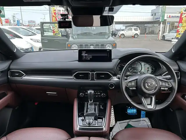 マツダ ＣＸ－８ XD エクスクルーシブモード 宮城県 2021(令3)年 3.8万km プラチナクォーツメタリック BOSEサウンド/ハンズフリーパワーバックドア/ターボ/ルーフレール/♪i-ACTIVSENSE/ ・スマートシティブレーキサポート(SCBS)/ ・車線逸脱警報システム/ ・レーンキープアシストシステム(LAS)/ ・ブラインドスポットモニタリング(BSM)/ ・ハイビームコントロールシステム(HBC)/ ・マツダレーダークルーズコントロール(MRCC)/♪マツダコネクト10.25インチセンターディスプレイ/ ・フルセグ・USB/ ・Bluetoothオーディオ/♪360度ビューモニター/♪フリップダウンモニター(DVD再生機能付き）/♪ヘッドアップディスプレイ/♪茶革シート/♪全席パワーシート(D席メモリ付き)/♪全席シートヒーター/エアシート/♪スマートキー×2/♪プッシュスタート/♪オートブレーキホールド/♪LEDヘッドライト/♪LEDフォグライト/♪オートライト/♪純正19インチAW/♪革巻ステアリング/♪ステアリングヒーター/♪ステアリングスイッチ/♪ドライブレコーダー(前後)/♪コーナーセンサー/♪フロアマット/♪ドアバイザー/♪プライバシーガラス/♪ETC/♪サイド/カーテンエアバック