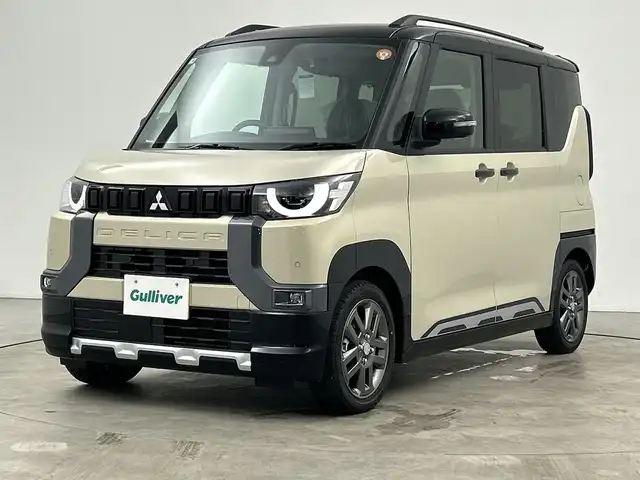 三菱 デリカミニ T プレミアム 三重県 2025(令7)年 0.1千km アイボリー /届出済未使用車//純正9インチナビ//全方位カメラ//マイパイロット//両側パワースライドドア//前席シートヒーター//ステアリングヒーター//レーダークルーズコントロール//レーンキープアシスト//デジタルインナーミラー//ステアリングスイッチ//ダウンヒルコントロール//スマートキー